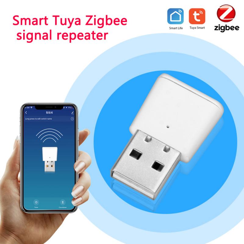 Tuya Smart Zigbee Signal Amplifier Repeater Enhanced Amplifier Enhancer Repeater Signal Boosters Work With Gateway Smart Home