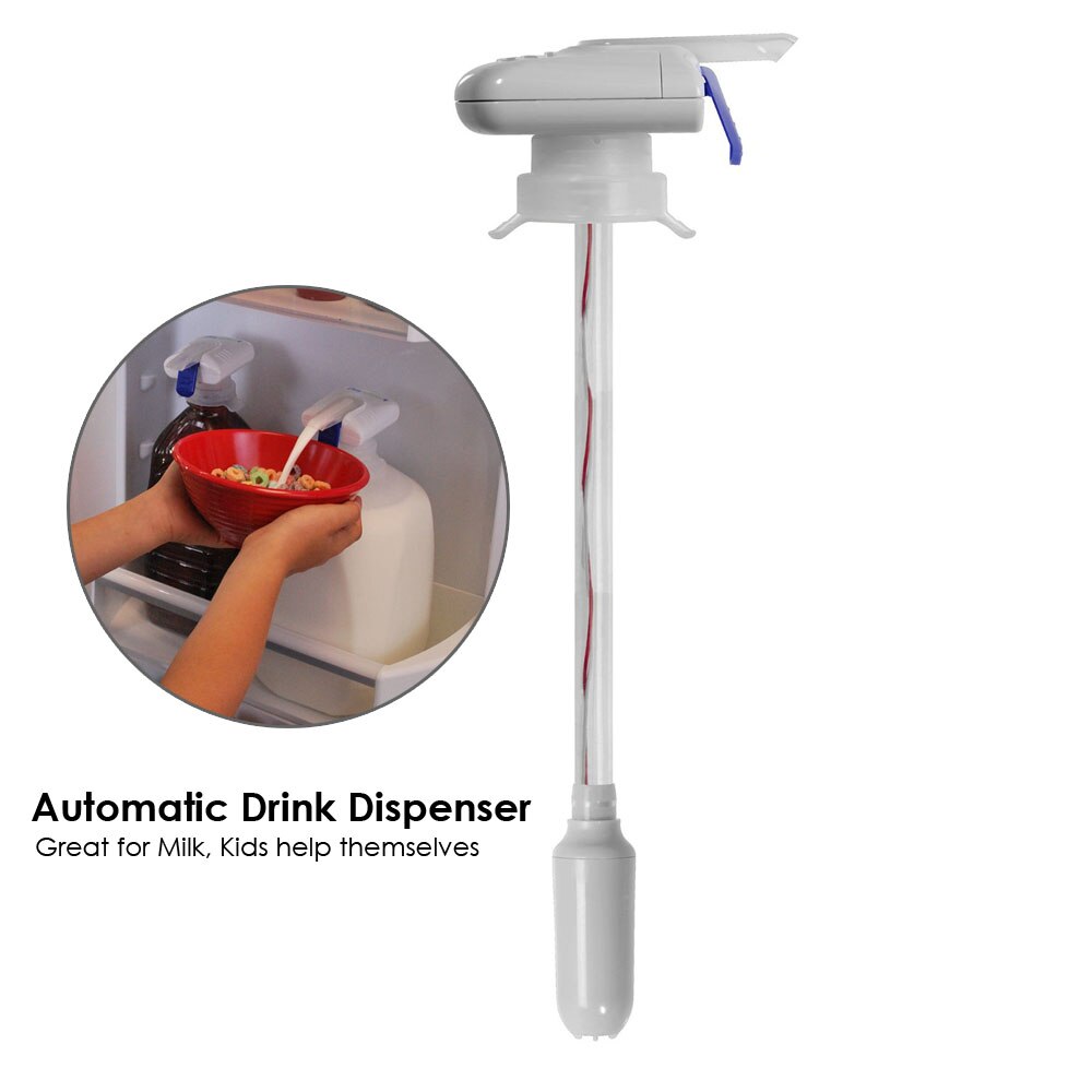 Zorasun automatisk dryckesautomat den magiska kranen dryck vattenflaskor dispenser perfekt för mjölk lättanvända köksredskap