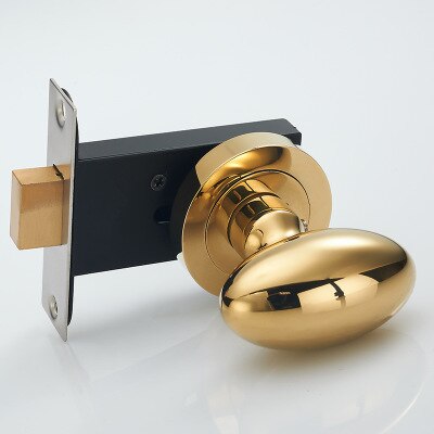 Bellissime serrature invisibili, forma di uovo di anatra, 4 colori, maniglia invisibile sullo sfondo, installata su un lato della porta, senza chiave, serratura