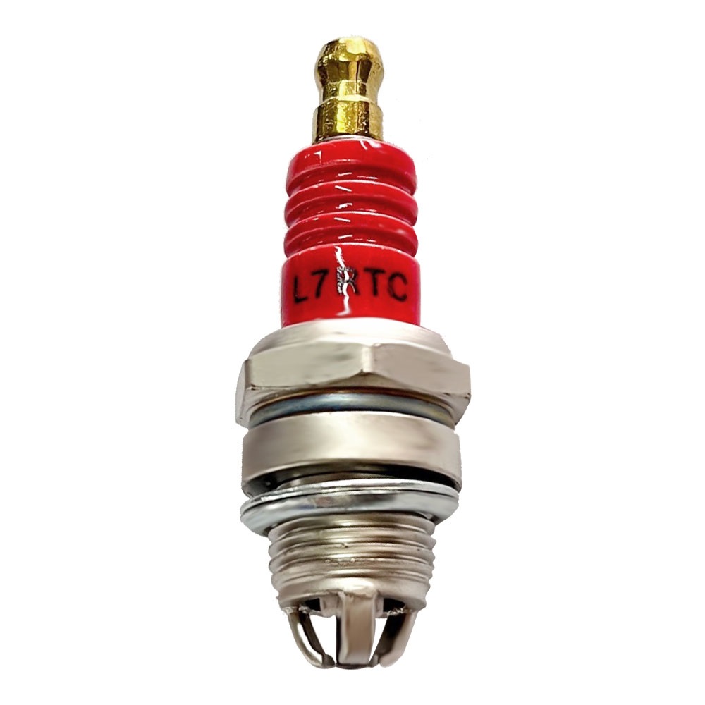 Spark Plug L7RTC For Gasoline Chainsaw and Brush Cutter Three-sided Pole