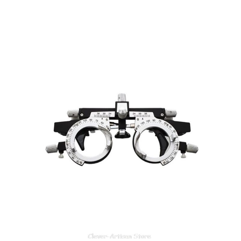 Optisk trail linse stel briller titanium legering justerbart tilbehør optometri øjenlæge test stel  au 26 20: 81