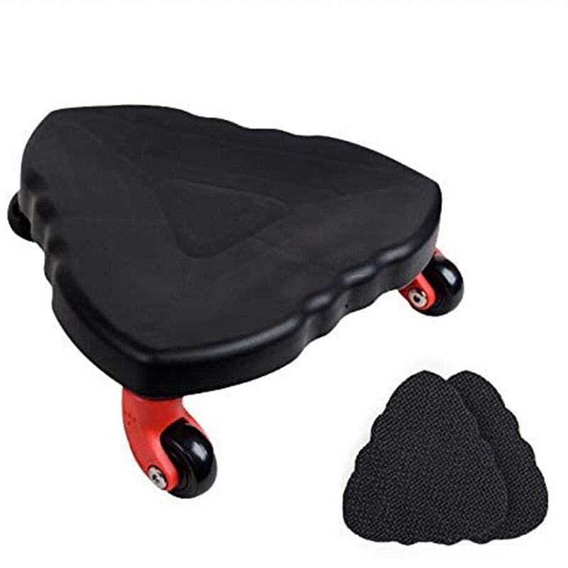 Abinal trainer rullalevy lihasharjoittelupyörä aben roller fitness abs -rullat kuntosalilaitteet: Musta