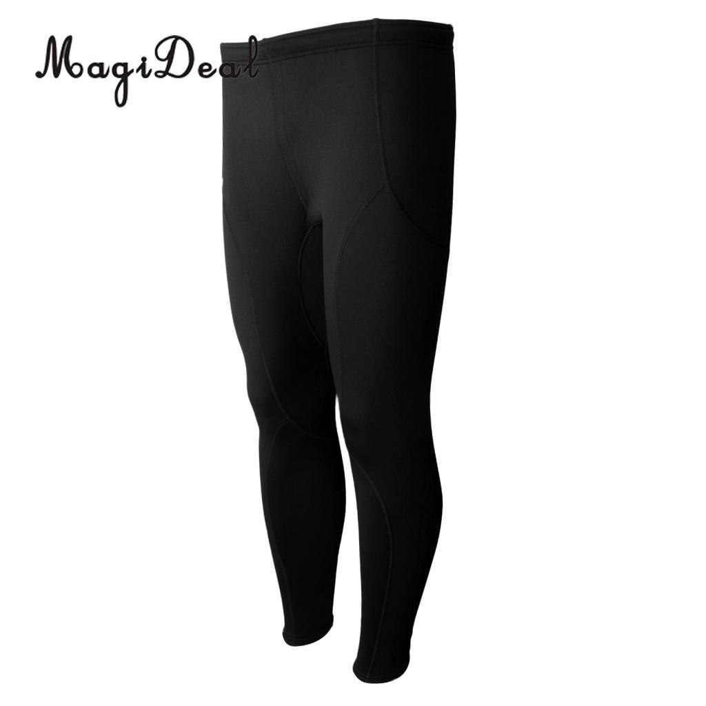 Phenovo vattensport våtdräkt byxor 1.5mm neopren vinterbad kanotpaddling kajak surfa varma byxor smala leggings s-xxl