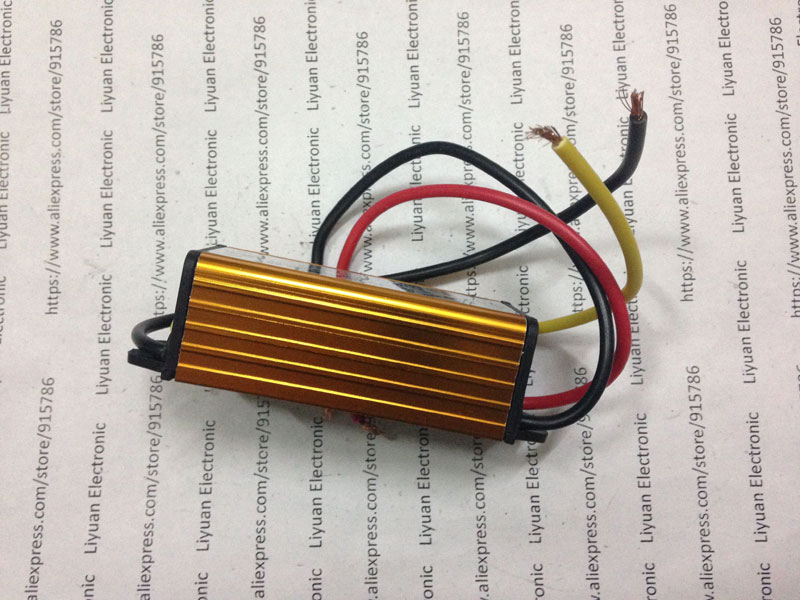 2pcs LED car display power converter / 12V to 5V 24V to 5V 24V to12V 5A DC-DC converter