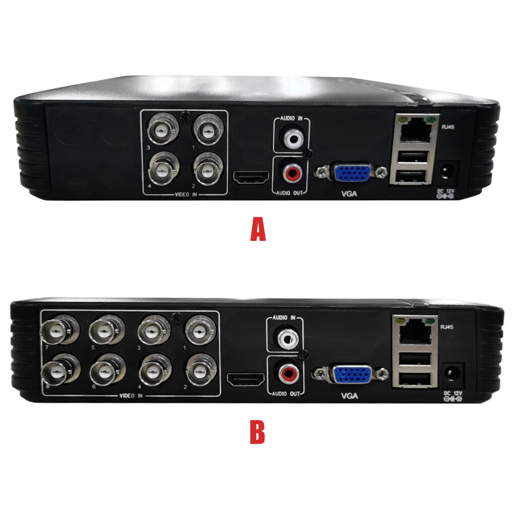 4 Channel CCTV AHD DVR Mini Hybrid 1080N NVR Video Recorder AHD IP Analog Camera DVR 1080P Video Surveillance DVR Recorder