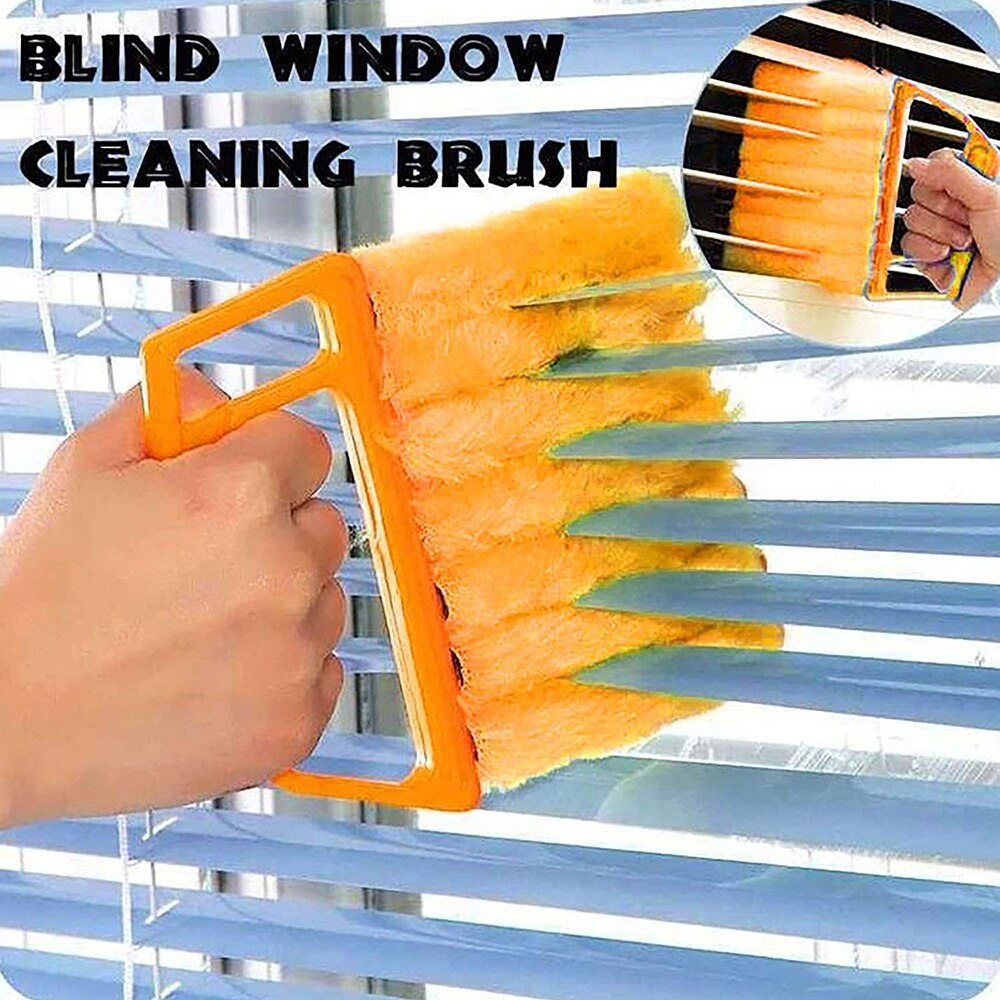 Window Blinds Blinds cleaning brush broom Mini Hand-held Blind Duster Air Conditioner Duster Dirt Cleaner Housework Tool