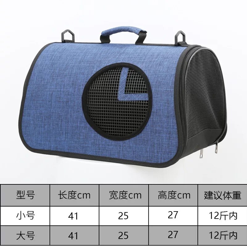 Pet Carrier Astronaut Space Capsule Backpack for Cats Small Dogs Portable Doggie Kitten Cat Travel Bag Outdoor Puppy Supplies: Q-110