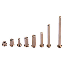 8Pcs/ Set Copper Nail Brass Plug Golf Weight Weights For .335 .355 .370 Tip Steel Shaft 2g 4g 6g 8g Club Head Kits