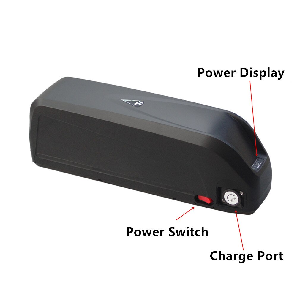 Caja de batería Hailong Max G80 para bicicleta eléctrica, caja de batería de 18650 celdas, 36V, 48V, 52V, con USB, 70, 78 piezas, 21700 celdas