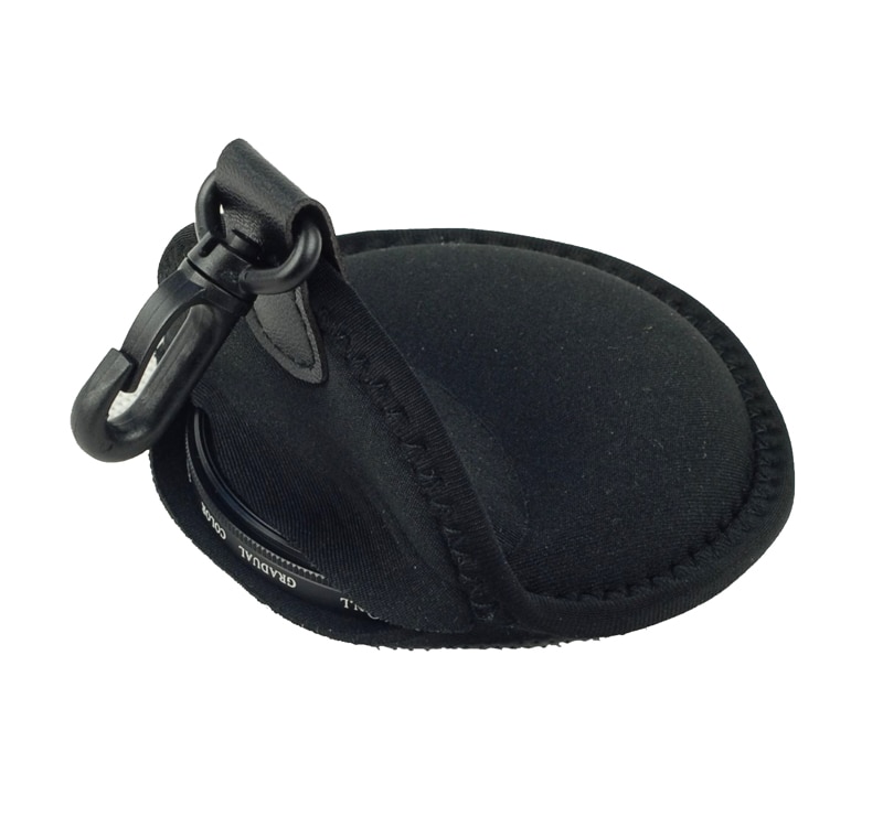 cámara portátil lente filtro UV bolsa CPL funda cartuchera elástica T tela L3EF