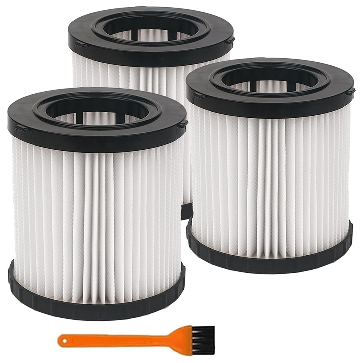 3 uds DCV5801H filtro Hepa de vacío para DeWalt Shop Vac DCV580 DCV581H DCV5801H filtros de cartucho de vacío húmedo/seco