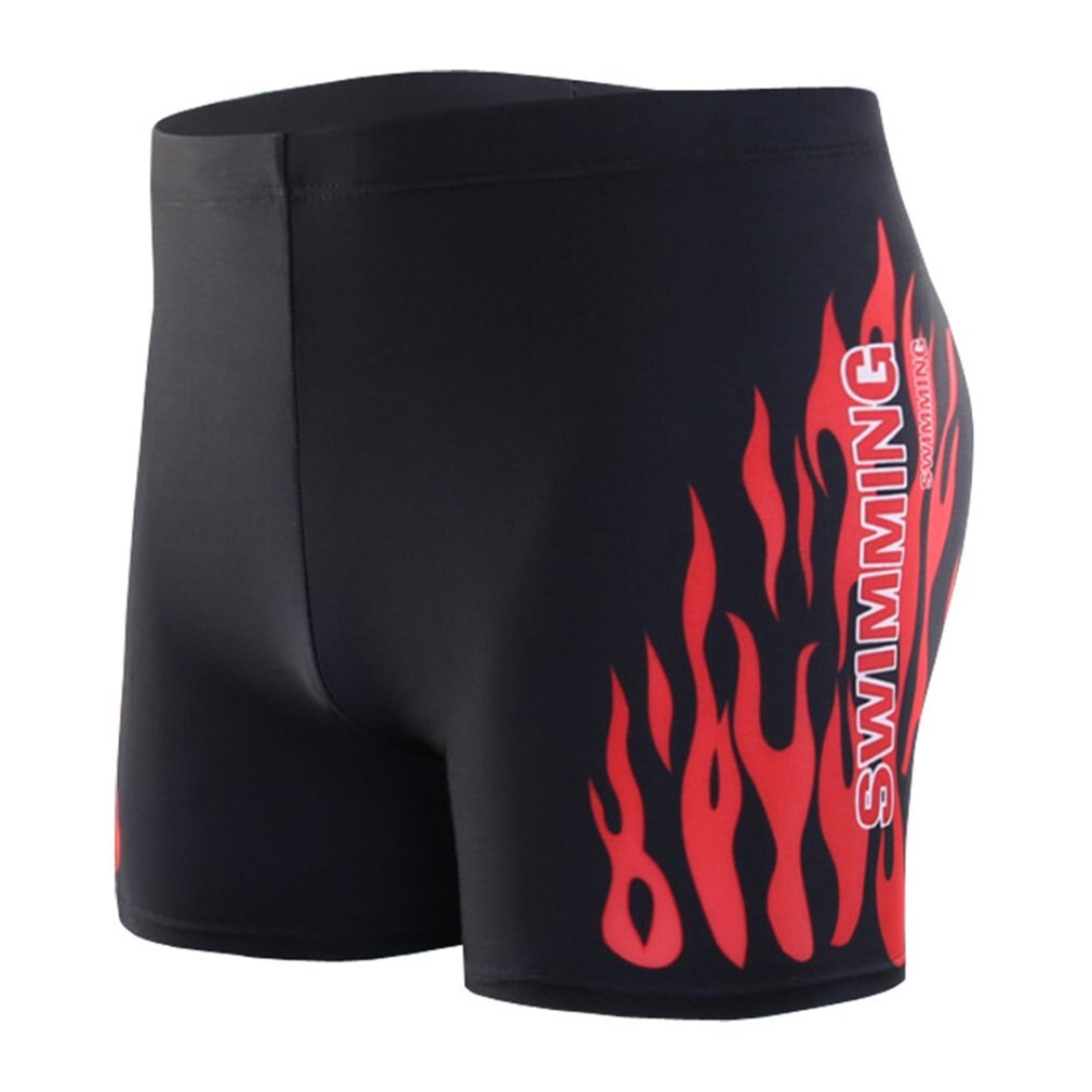 Bañadores multiestampados para hombre, ropa de baño, calzoncillos, bóxer para playa: Rojo