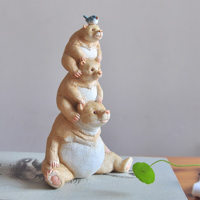 Hars Ornament Bloempot Persoonlijkheid Dier Tuin Decoratie