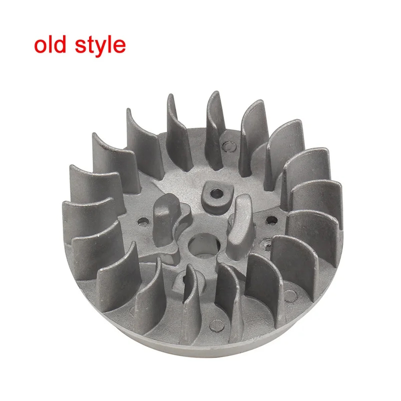 Motore del motociclo rinculo tiro antipasto Volano per 2 tempi 47cc 49cc tasca bicicletta Cinese Minimoto mini Moto Bambini sporco Quad ATV: Grigio scuro