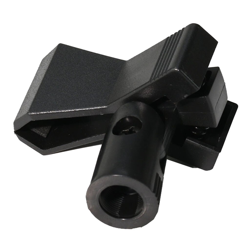 Duurzaam Microfoon Clip Microfoon Klem Houder Stand Accessoire Zwart Voor Microfoons Met 15Mm-45Mm Diameter