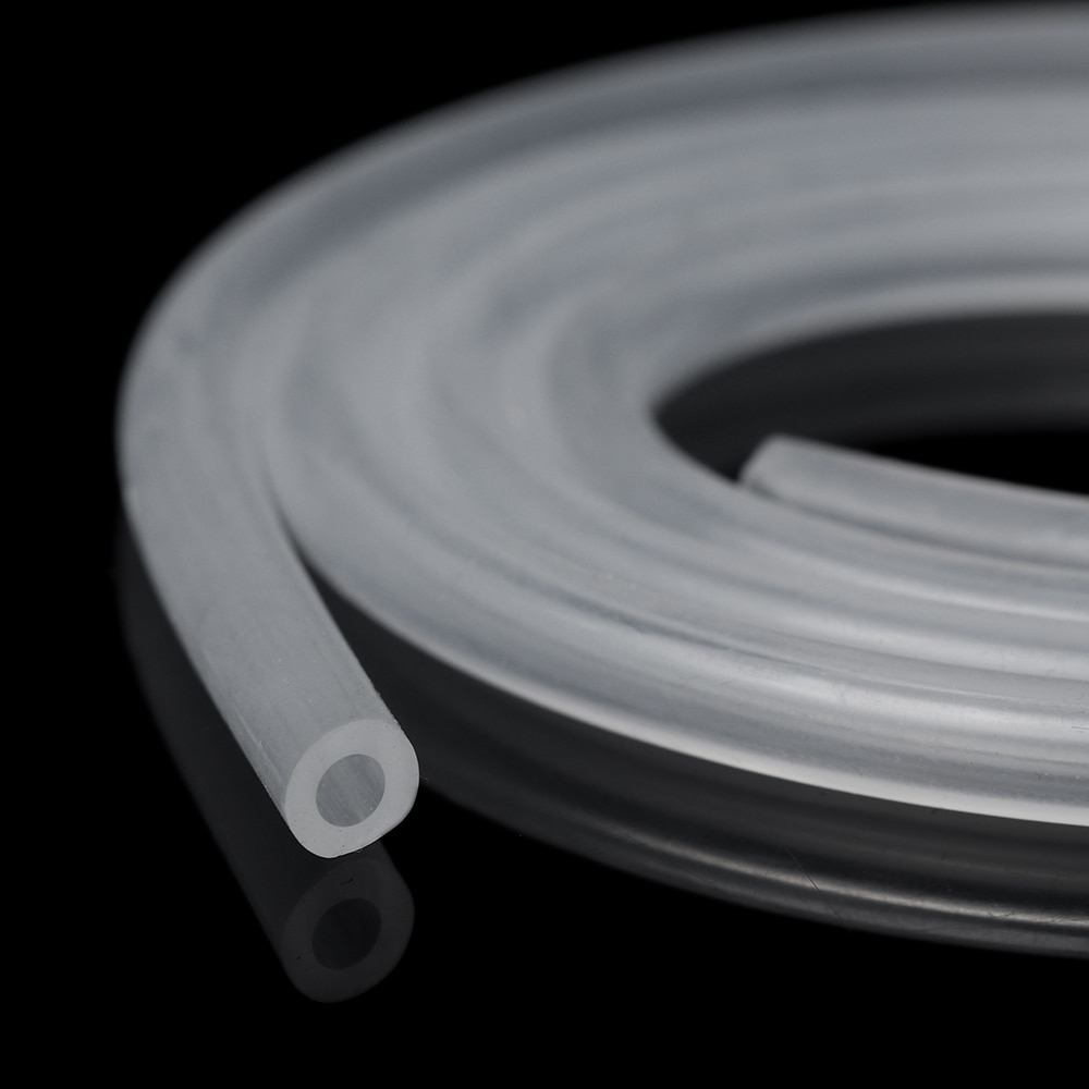 Tube en Silicone translucide de alimentaire 1M, tuyau en caoutchouc, bière, lait, matériau fonctionnel outils d'amélioration de l'habitat