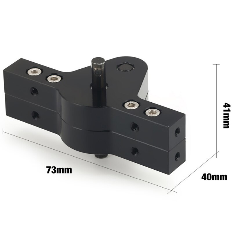 Cnc Aluminium Tussenbak Versnellingsbak Voor D90 D110 SCX10 RC4WD Rc Auto Crawlers Vrachtwagens Brug Apparaat Rc Auto Deel componenten Spare