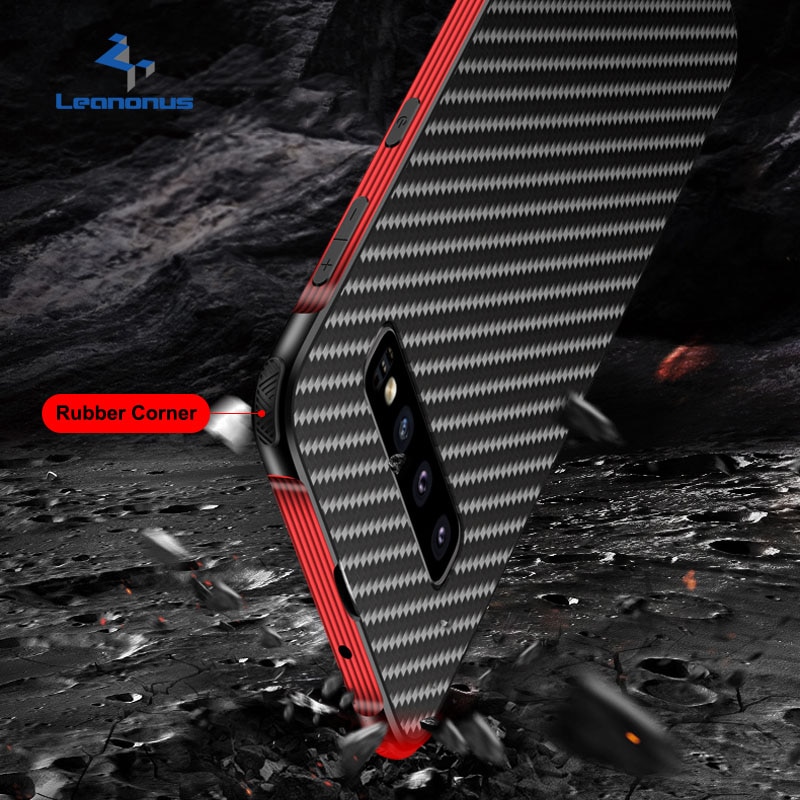 Funda metálica a prueba de golpes para Samsung Galaxy S10 S10 + funda de borde de goma para Samsung Note 10 S10 S10 Plus funda Coque