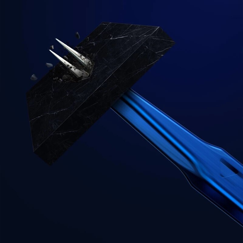 MECHANIC Aac14 Stainless Steel Tweezers Grade A 8 Hole Heat Dissipation 16CM Forceps for Phone Flying Wire Spot Welding IC Chip