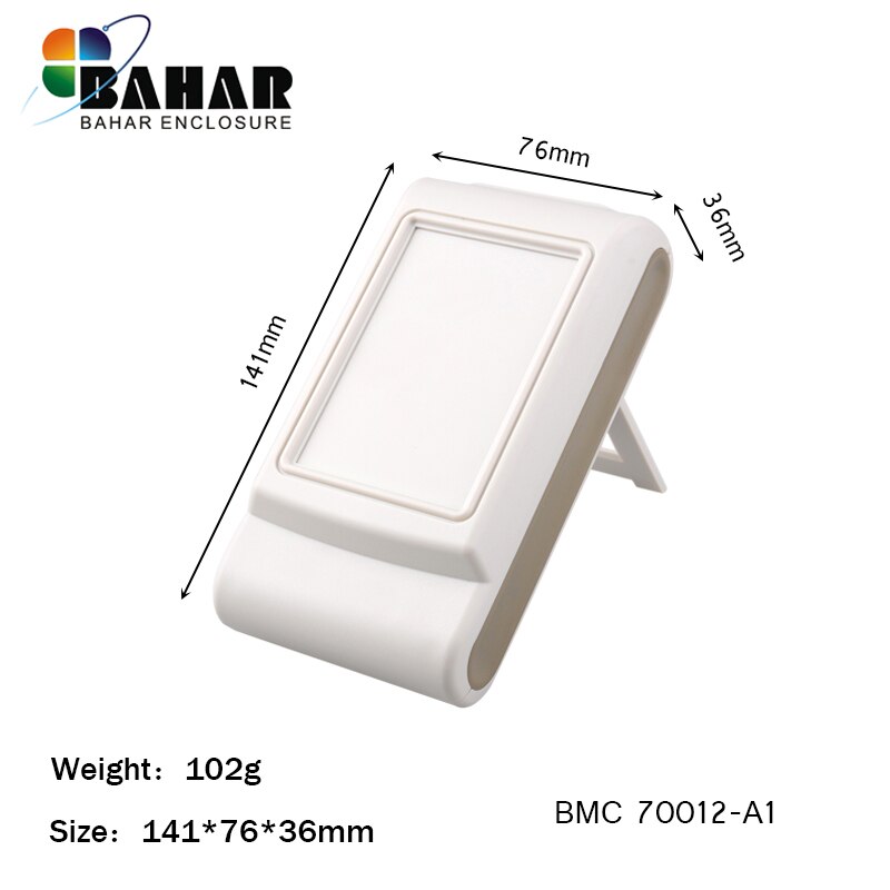Handheld electric box plastic enclosure abs plastic junction box diy project electronic handheld plastic Desktop box 141*76*36mm