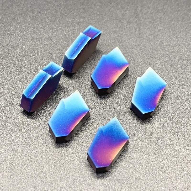 SP400 4.0mm nano blue carbide inserts,4.0mm Parting off Plates for SPB Parting Blade,Tips