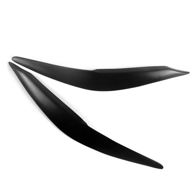 Voor Polo Glanzend Zwart Koplampen Wenkbrauw Ooglid Trim Cover Sticker Inbouwen Auto Styling