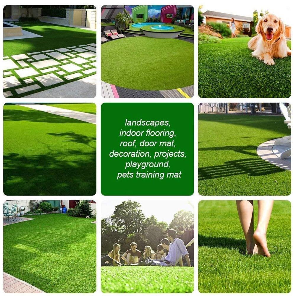 Artificial Grass Outdoor Garden Roll Artificial Lawn Carpet Simulation Outdoor Green Lawn For Garden Patio Landscape