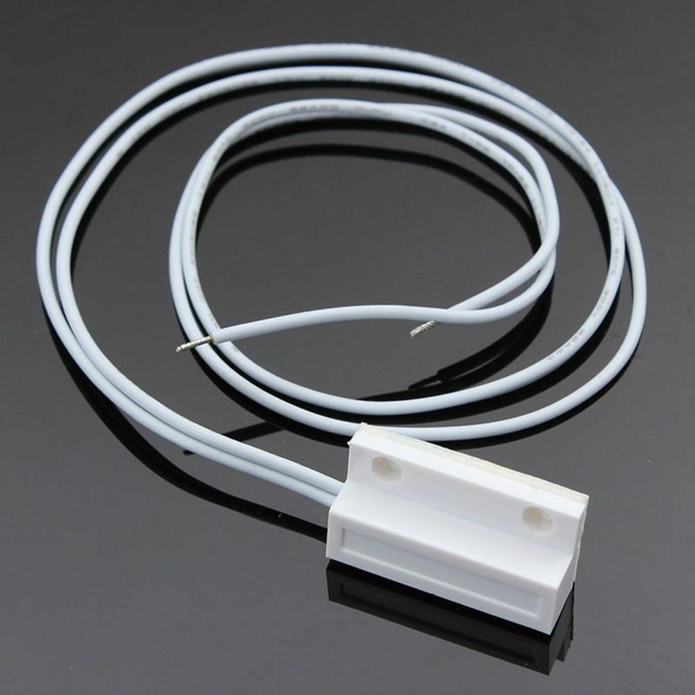 Wired Door Window Sensor Magnetic Switch Home Garage Apartment Alarm System Detector