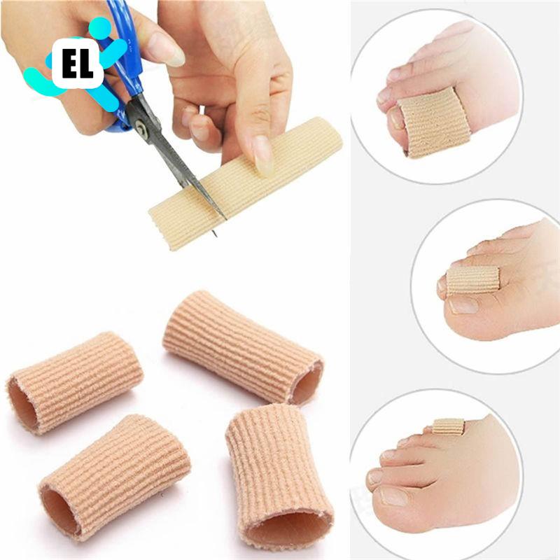 Stof Gel Tube Bandage Eelt Protector Gereedschap 10/15Cm Voet Pijnbestrijding Guard Voor Voetverzorging Inlegzolen Cover vinger Teen Separator