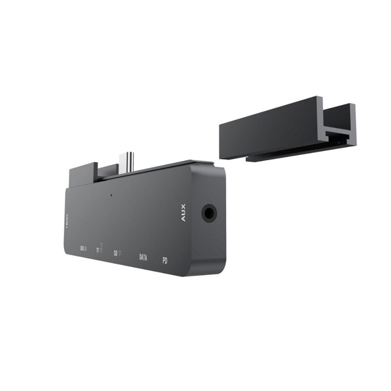 Station d&#39;accueil enfichable Usb 3.1 Type C, adaptateur Hub Compatible avec Macbook Pro Ipad Pro, Port PD HDMI