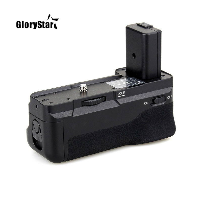 GloryStar MK-A6300 empuñadura Vertical de batería Multi Power para Sony A6300 A6000 A6400 cámara funciona con 1 o 2 NP-FW50 de batería