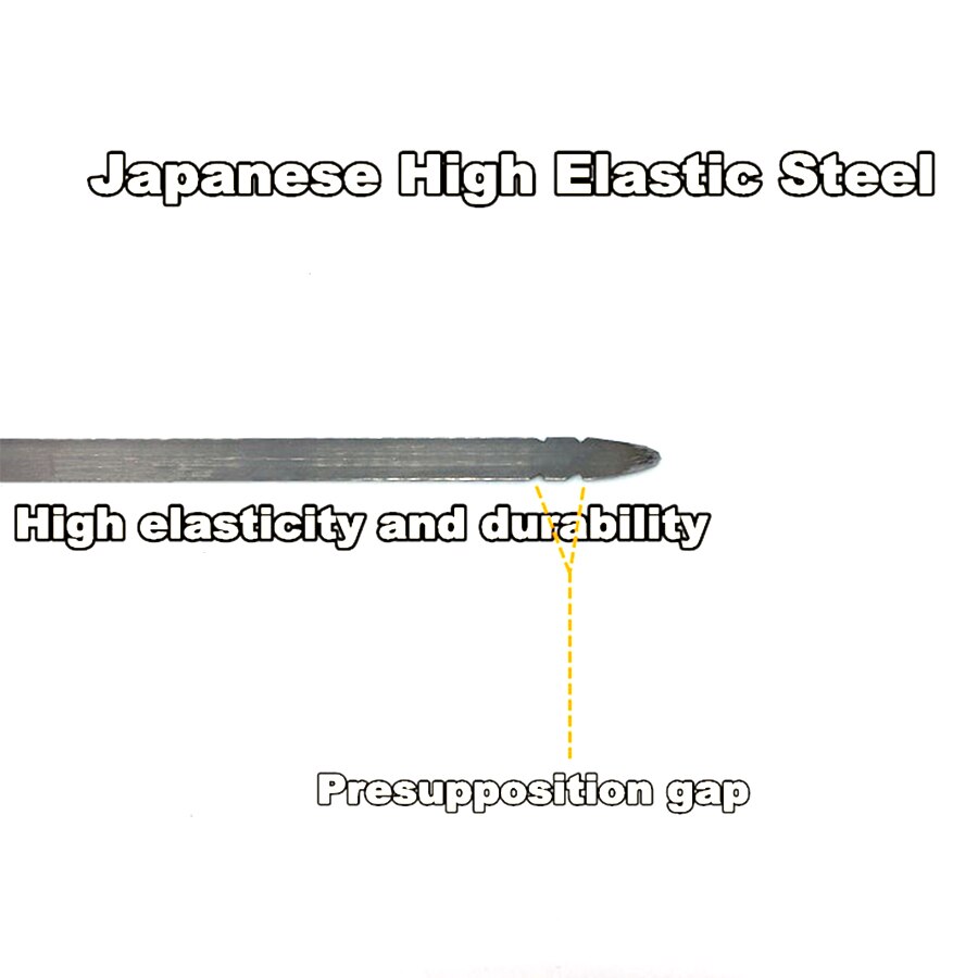 8mmx4mm Aluminum Radiator Rust Cleaner Tool Steel Strip For Repairing Radiator