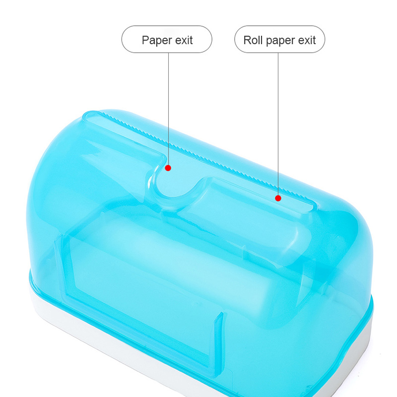 Waterproof Toilet Paper Holder Wall-mounted Toilet Paper Dispenser Tissue Box Bathroom Accessories for Bathroom Home