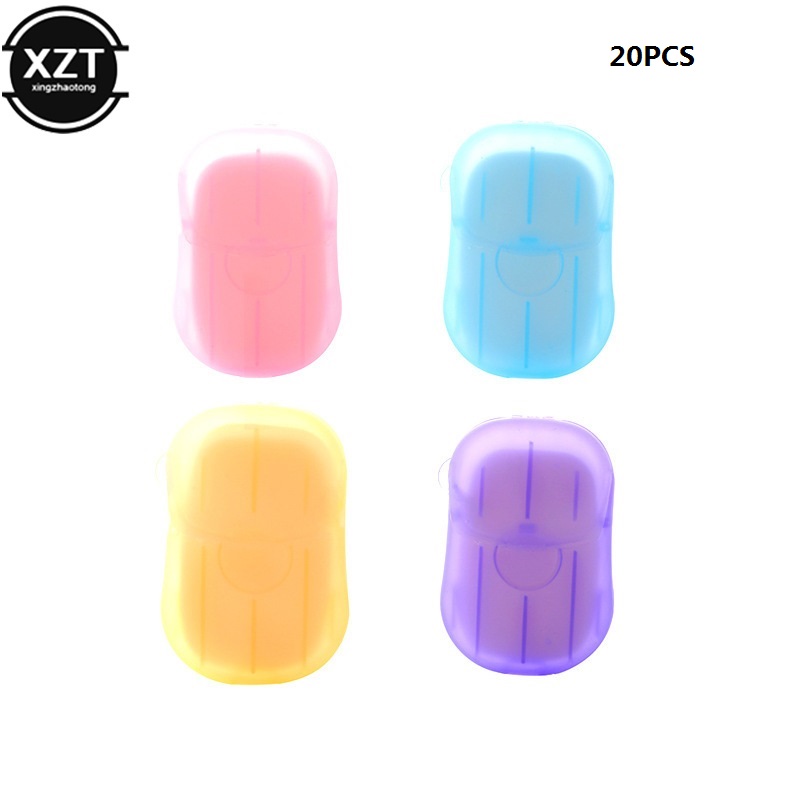 Draagbare Wegwerp Reinigingszeeppapier 50 Stuks Cartoon Reispapier Zeepjes Schattige Beer Papieren Zeeptabletten Voor Reizen Zeepvellen: Army Green