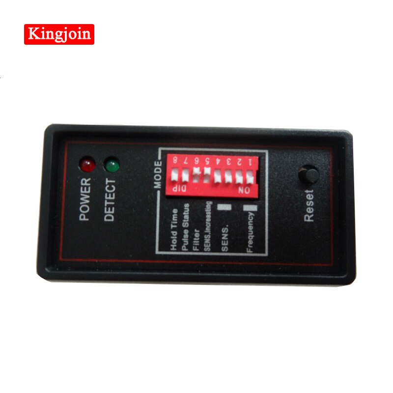 Kingjoin 220v 110v 12v 24v yksikanavainen induktiivinen silmukkatunnistin ajoneuvo automaattiseen puomin portin avaajaan
