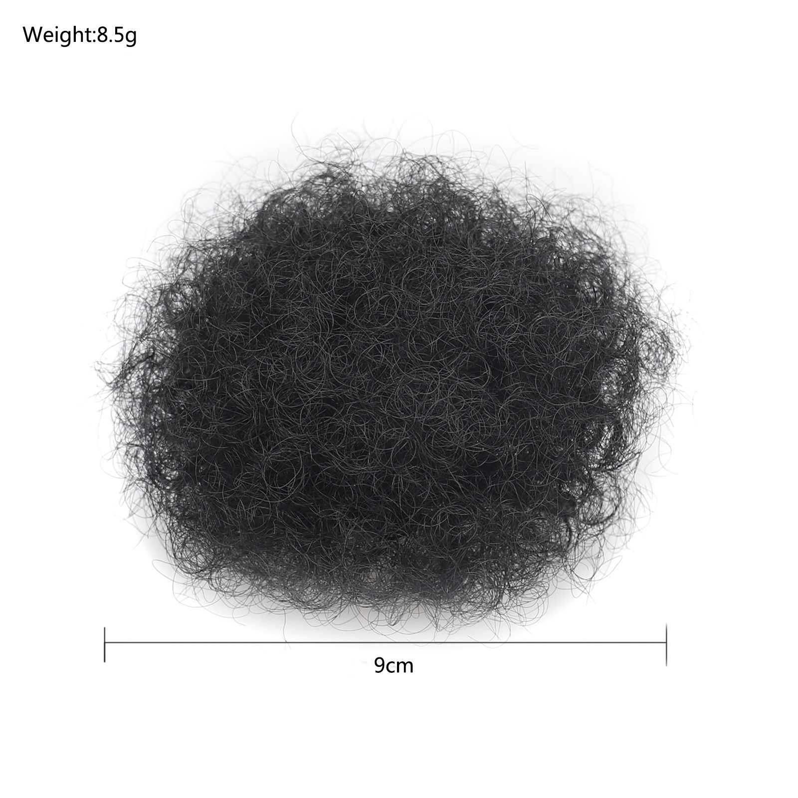 2Pcs Synthetic Afro Puff Hair Buns for Girls Kids Children Babies Black Women Small Size Kinky Curly Hair Updo Donut Chignon