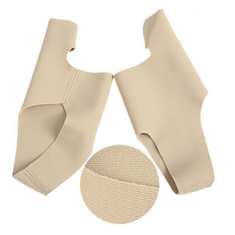 1 Pair Big Toe Bunion Splint Straightener Toes Separator Hallux Valgus Corrector For Thumb Care Protector Foot Pain Relief Pads