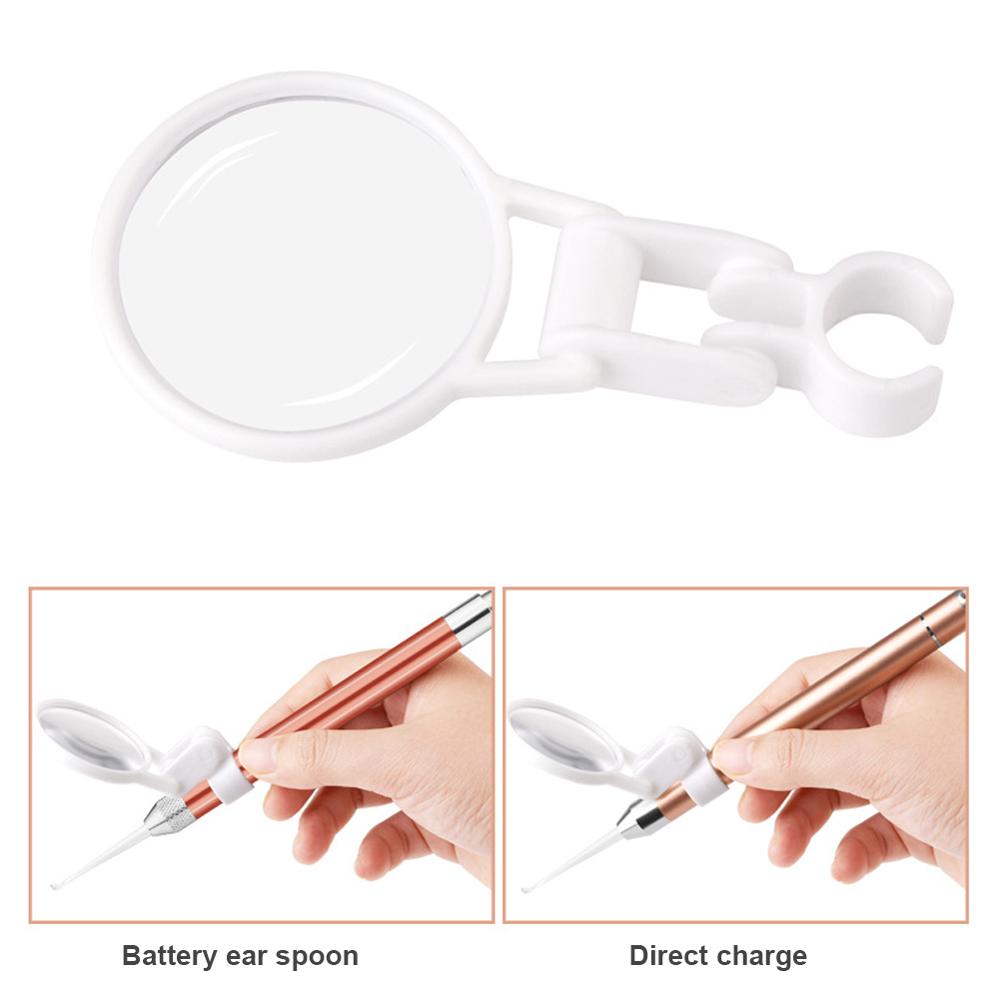 3 Times Magnifying Glass Portable Children's Shining Ear Pick Ears Dig Earwax Auxiliary