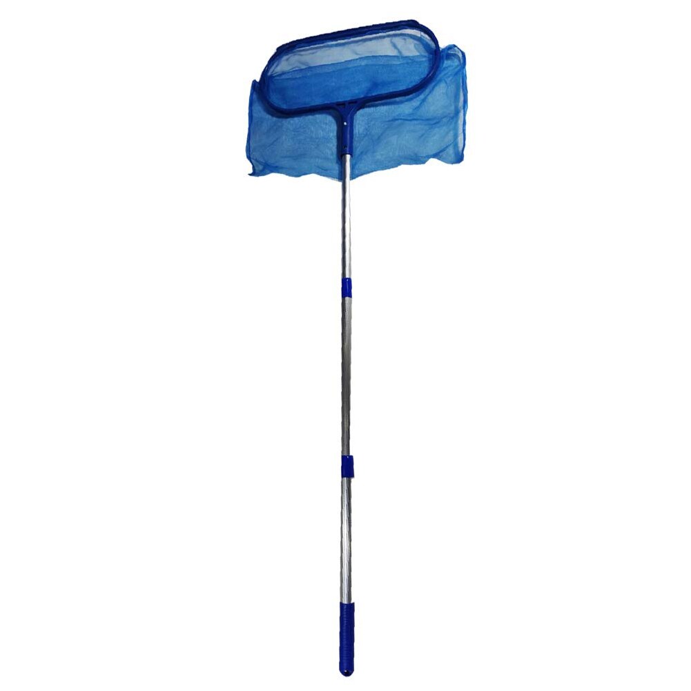 Skimmer Netto Schwimmbad Reinigung Blatt mit Teleskop Pole Pool Teiche Werkzeuge für Familie Im Freien Schwimmen Zubehör