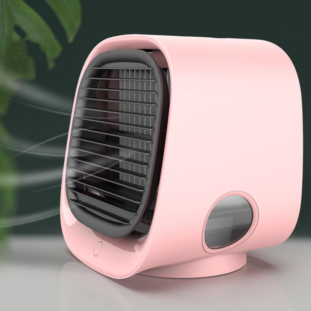 Heimat Zimmer Büro Mini Klimaanlage Tragbare Luftkühler Luftbefeuchter Luftreiniger 3 Geschwindigkeiten Schreibtisch Ruhigen Lüfter luftkühlung: Möglichkeit 3