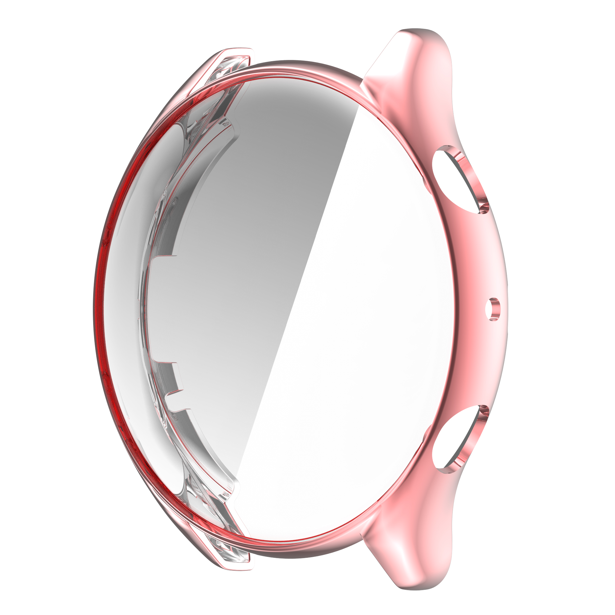 Full Screen Protector For Amazfit GTR 3 pro Case Smartwatch Silicone Protective Cover For Amazfit GTR3/2/2e Case Bumper Shell: S / Pink