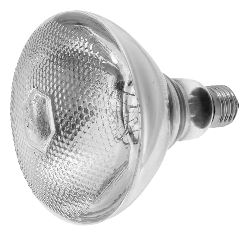Rød infrarød stråle termisk lampe varme lys 100-250w varm gård svineopdræt varme kortbølget fjerkræ luge pære piggy 110-220v