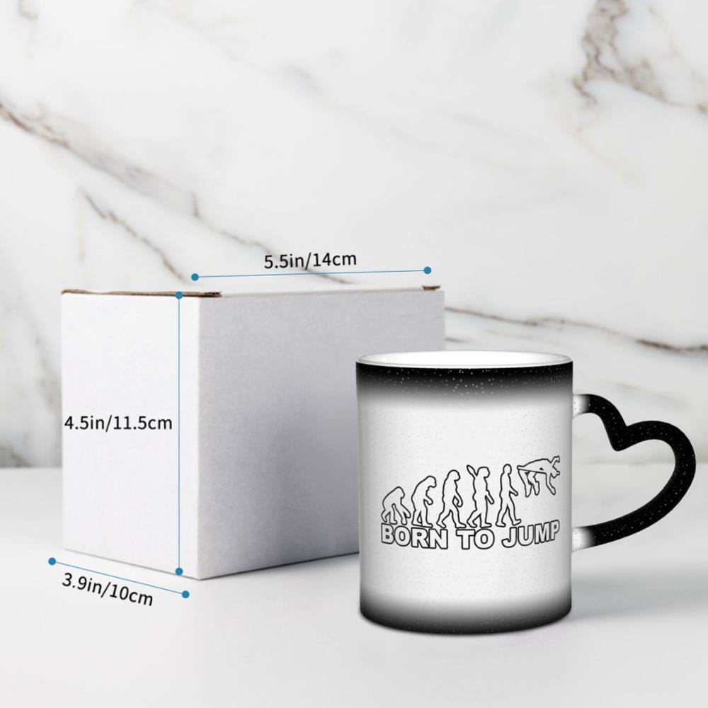 Evolution High Jump coffee K mugs glass cups tazas set kubek christmas kubki drinkware disposable solo holder donut green double