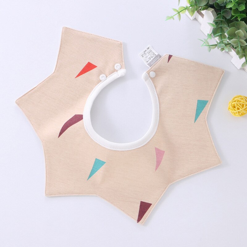 Cartoon Slabbers Katoen Waterdicht Doek Slabbetjes Speeksel Handdoek Draaiende Baby Babador Voeden Kiel Infant Burp Doeken Bandana Slabbetjes: 4