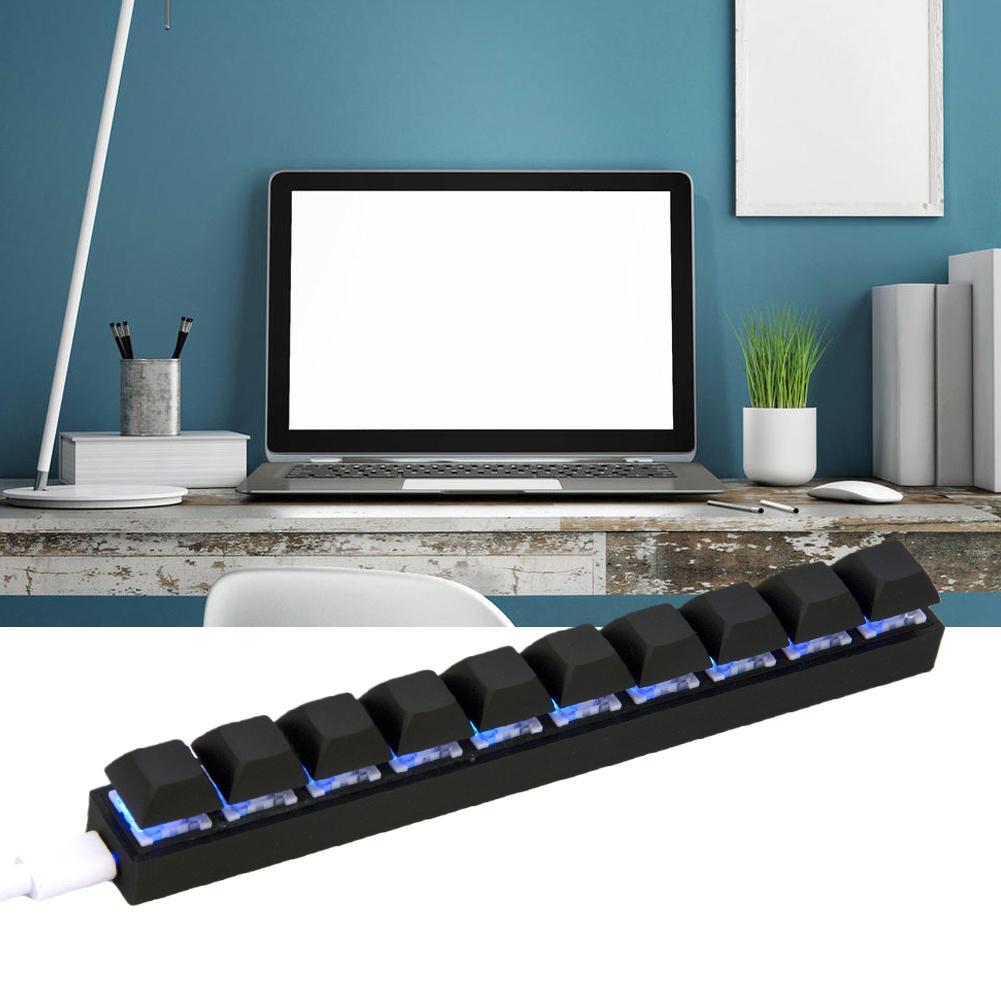 10 keys Macro Programming Keyboard OSU Gaming Keyboards Mini Keypad Drawing Keyboard Custom Keyboard Mechanical Keyboard