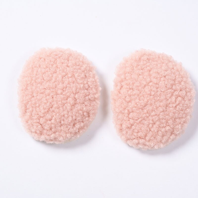 1Pair Bandless Ear Muffs Winter Thick Warm Fleece Ear Muffs Ear Covers Women Men Ourdoor Cold Weather Windproof Ear Warmer: 05