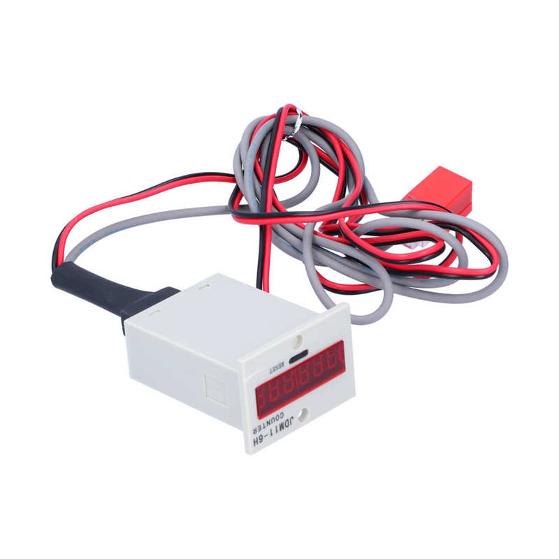 BERM Electronic Digital Display Counter Panel Industrial Inductive Counting Tool JDM11‑6H Sensor Counter Industrial Counter