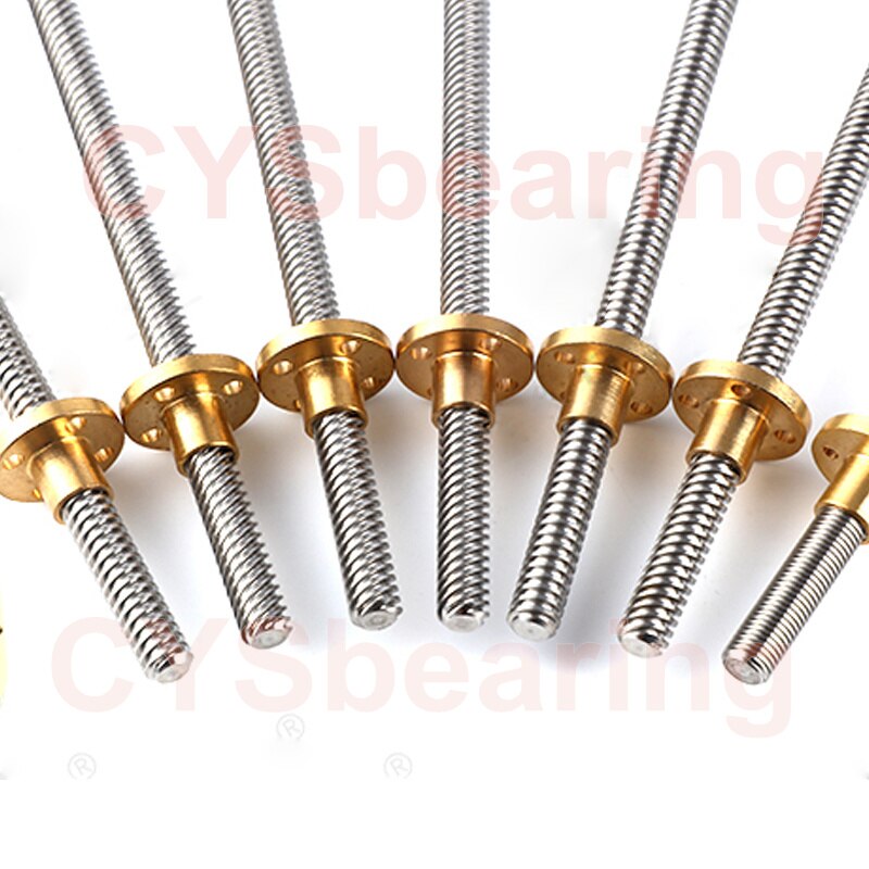 T10 Trapezoidal Lead Screw Pitch 2mm Lead 8mm 850m... – Grandado