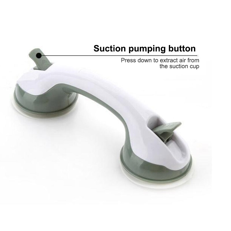 Bathroom Shower Vacuum Handle Suction Cup Safety Handle Anti Slip Support Toilet Help Hand Rail Safe Grab Bar Handrail Grip