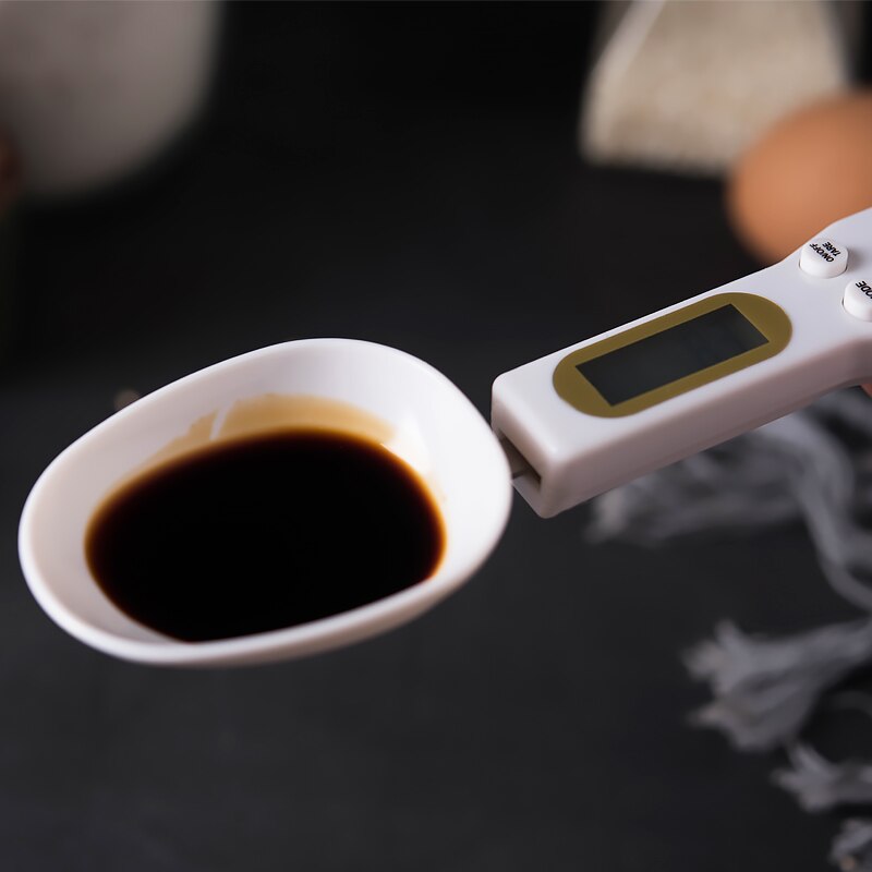 500g 0,1g capacidad café té balanza electrónica Digital cuchara medidora de cocina Dispositivo de pesaje pantalla LCD CookingNew